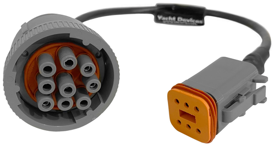 Yacht Devices 9-Pin Adaptor Cable for Caterpillar - YDEG-04C